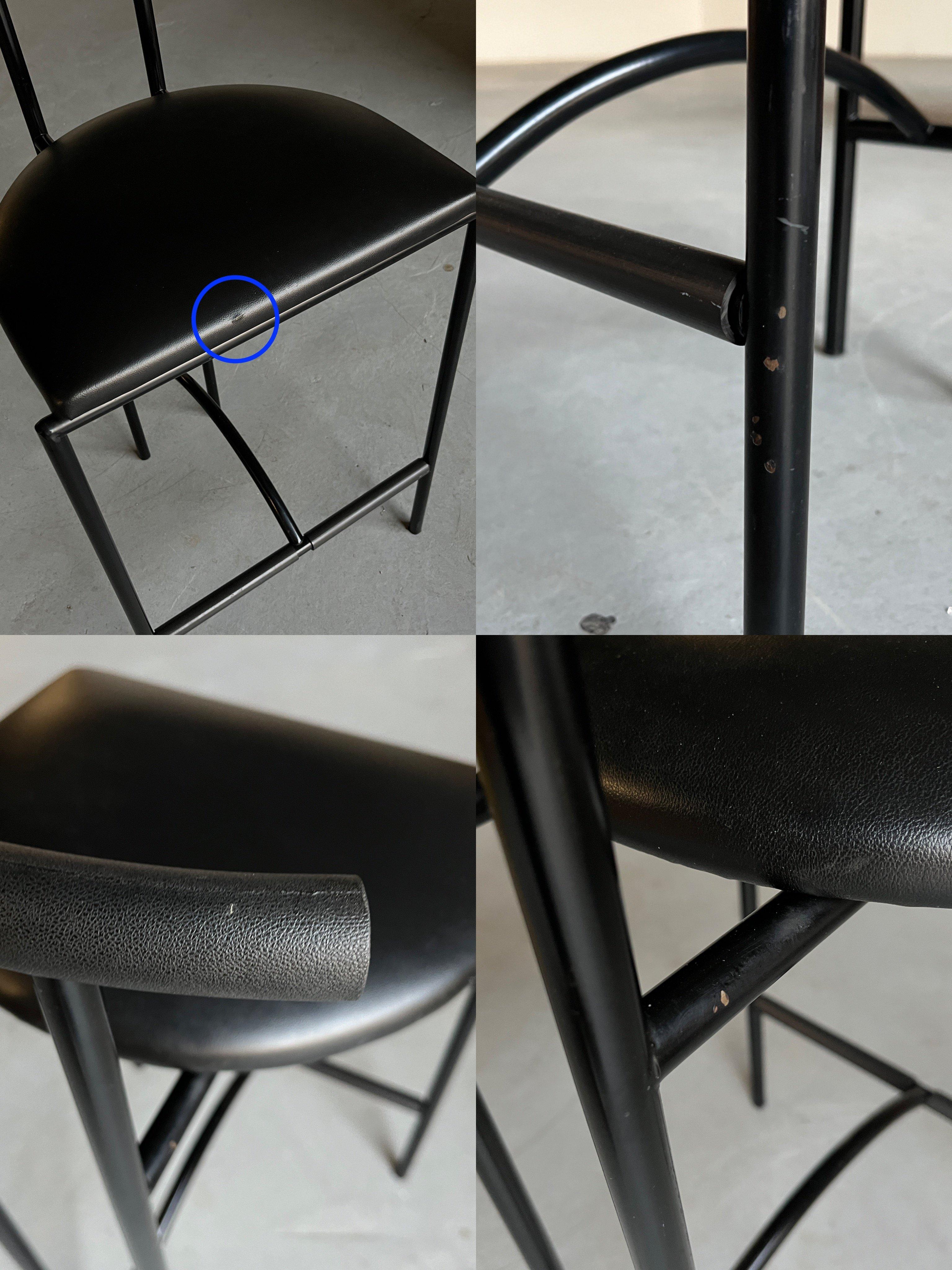Postmodern 'Tokyo' Bar Chair by Rodney Kinsman for Bieffeplast, 1980s Italy 5