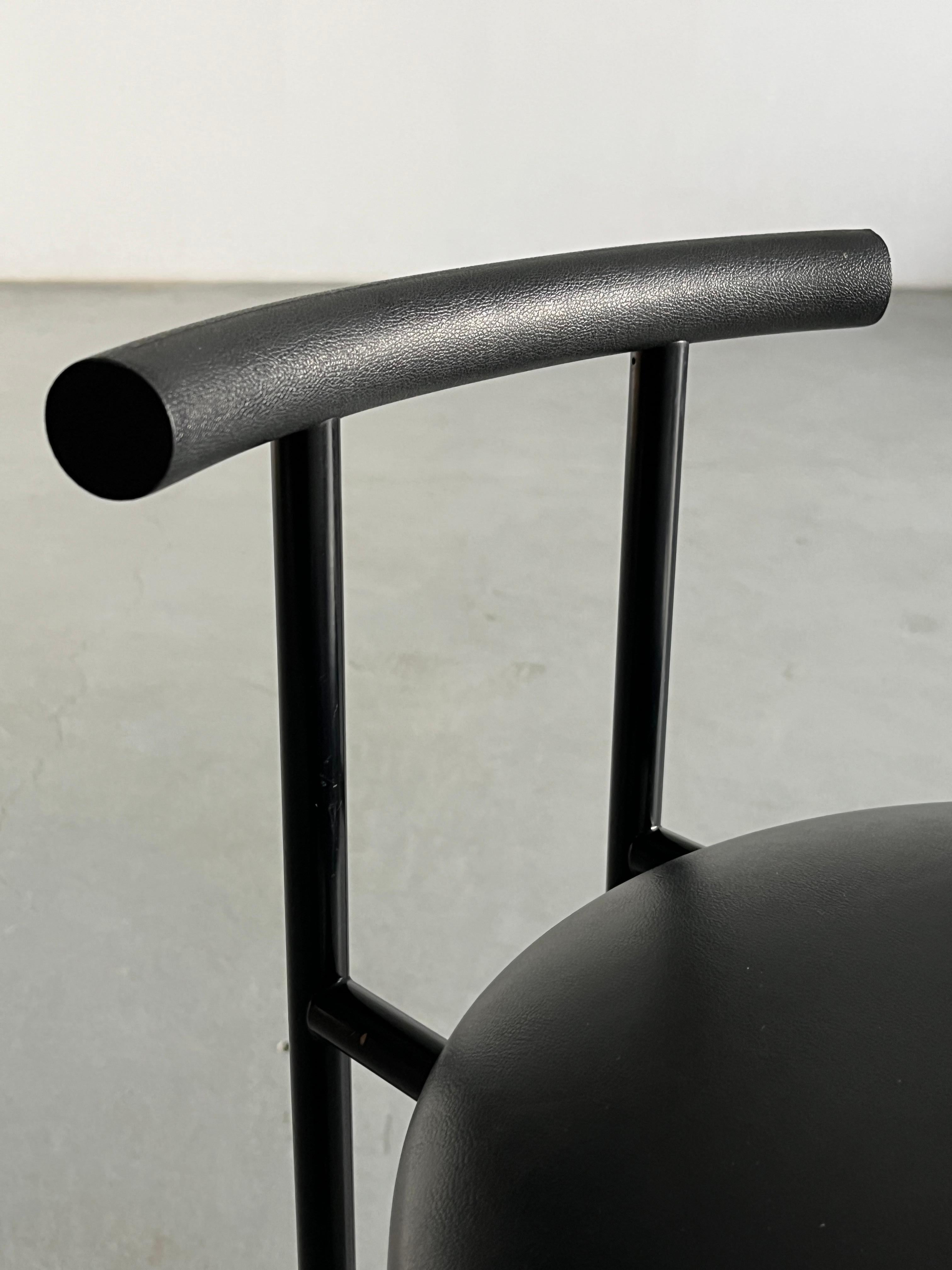 Postmodern 'Tokyo' Bar Chair by Rodney Kinsman for Bieffeplast, 1980s Italy 1