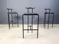 Postmoderne Tokio Barhocker von Rodney Kinsman für Bieffeplast, 1980er Jahre - 3er-Set