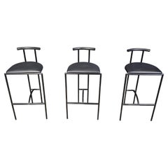 Postmodern Tokyo Bar Stools by Rodney Kinsman for Bieffeplast, 1980s - set of 3