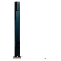 Postmodern Totem floor lamp uplighter in black by Kazuhide Takahama for Sirrah