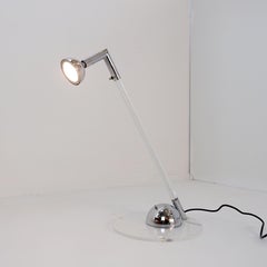 Postmodern Translucent Acrylic glass Table Lamp - 1980s