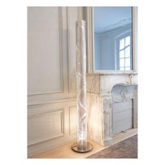 Postmodern Tubular Floor Lamp "Tall Spiral No.5" by Thierry Vide, France 1999