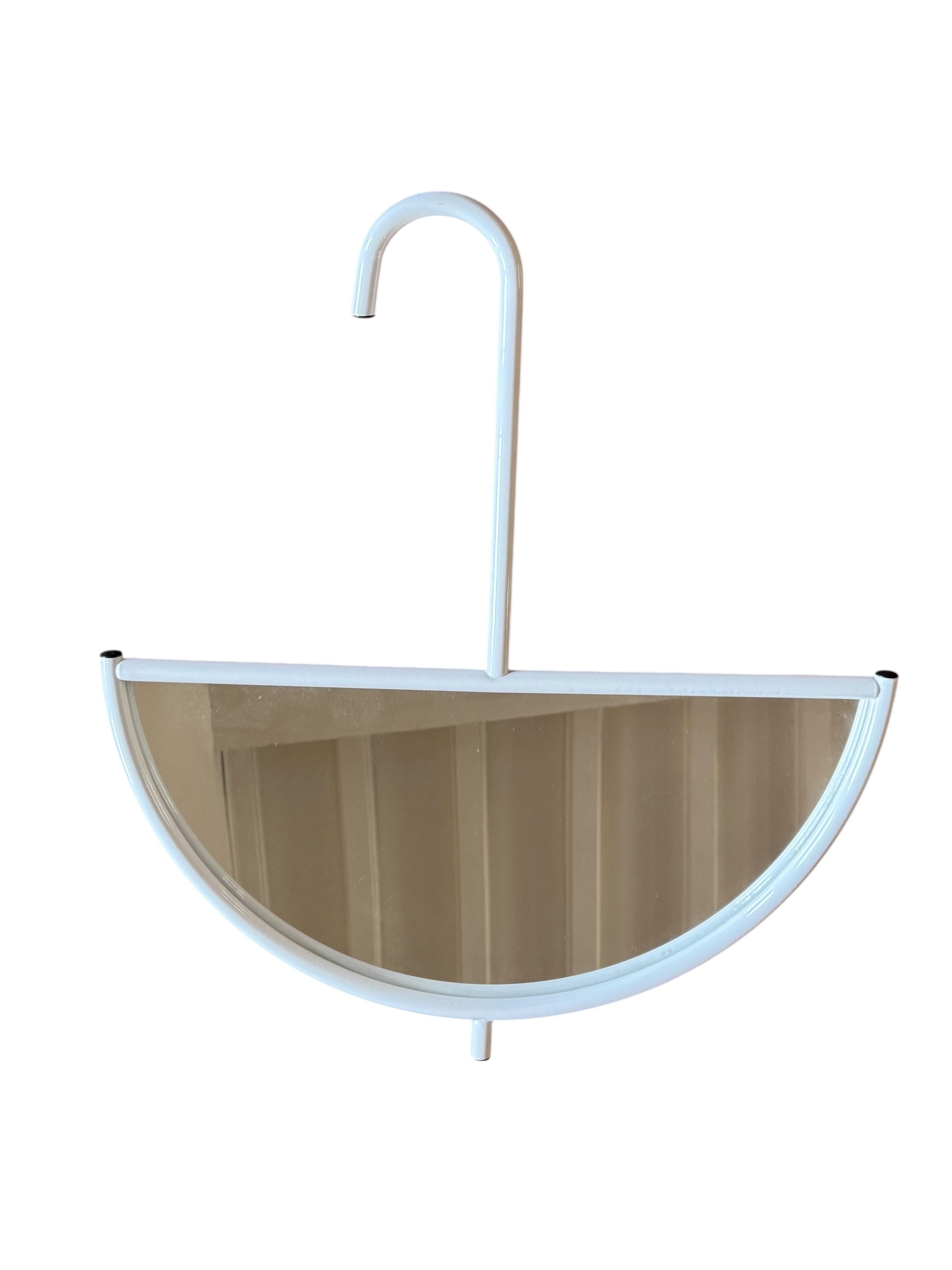 Postmodern umbrella shaped wall mirror, L'isola che non c'è, Italy 1980s in vendita 1