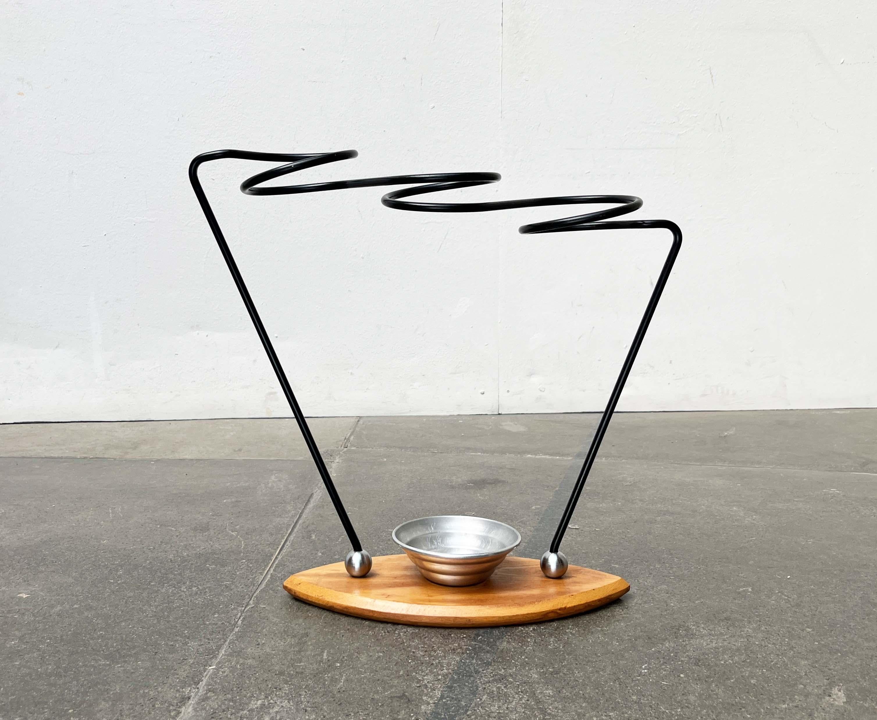 Late 20th Century Postmodern Umbrella Stand, 1980s For Sale
