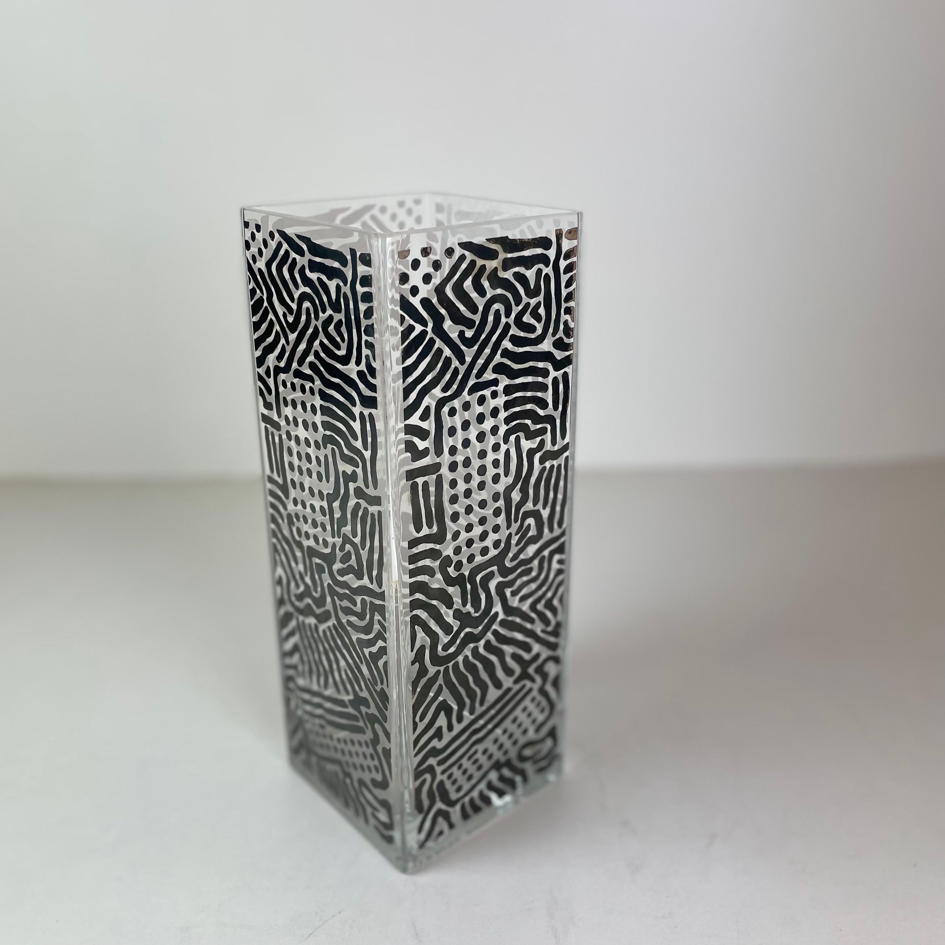 Jarrón postmoderno de Nathalie du Pasquier para HWC Egizia & Sottsass Associati, 199 Italiano en venta