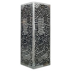 Jarrón postmoderno de Nathalie du Pasquier para HWC Egizia & Sottsass Associati, 199