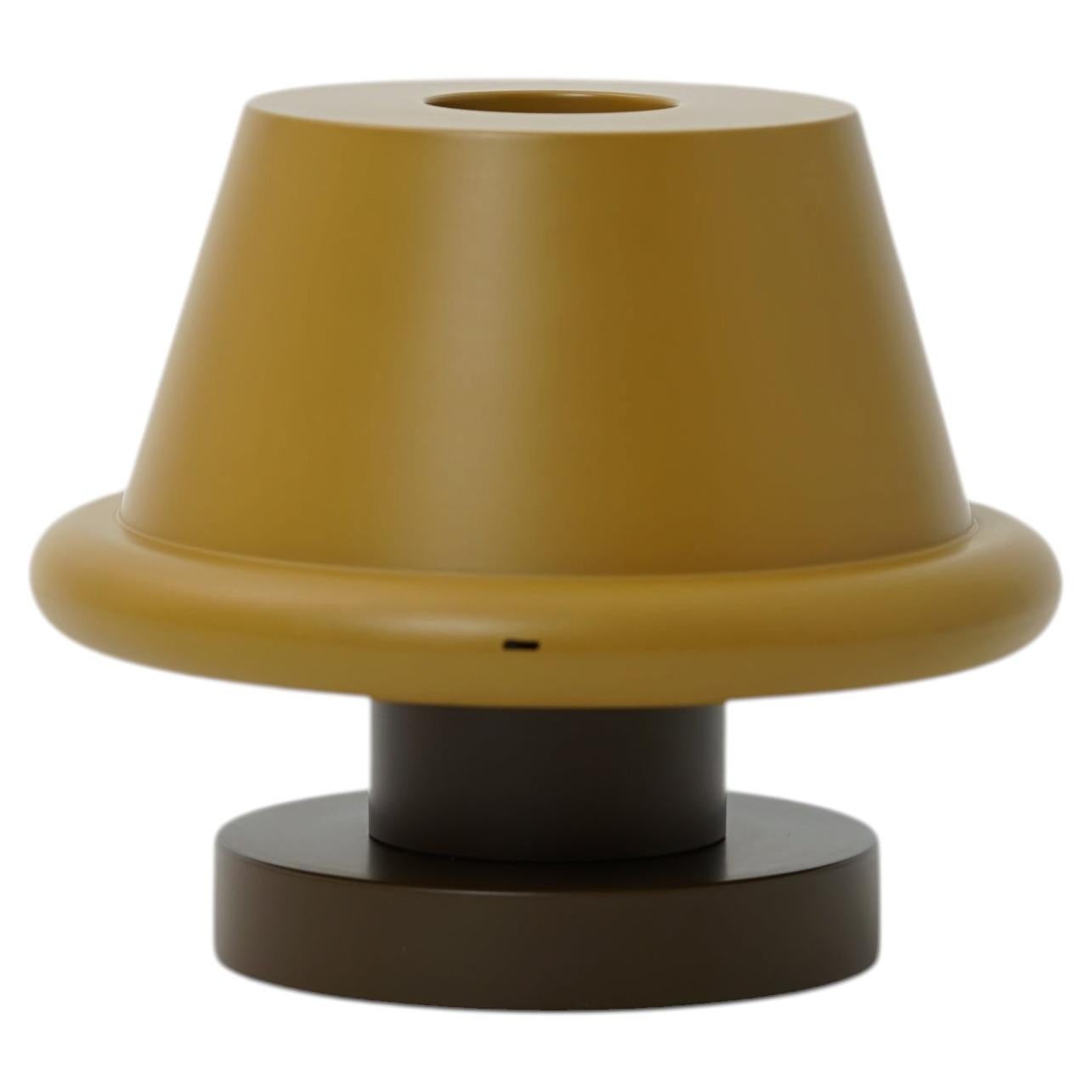 Postmodern Vase Senape by Ettore Sottsass for Marutomi 1997