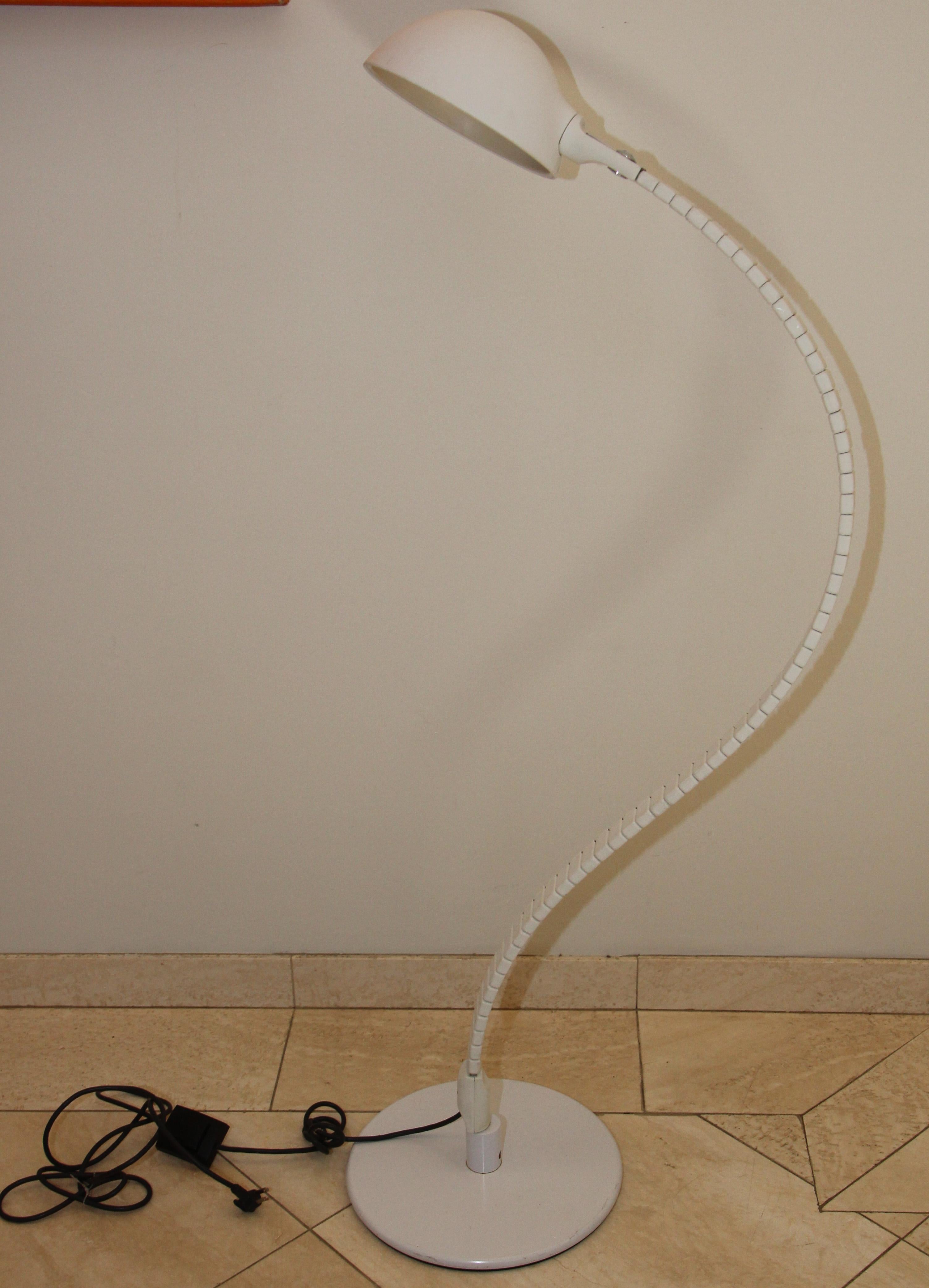 Postmodern Vertebrae Floor Lamp by Elio Martinelli for Martinelli Luce For Sale 4