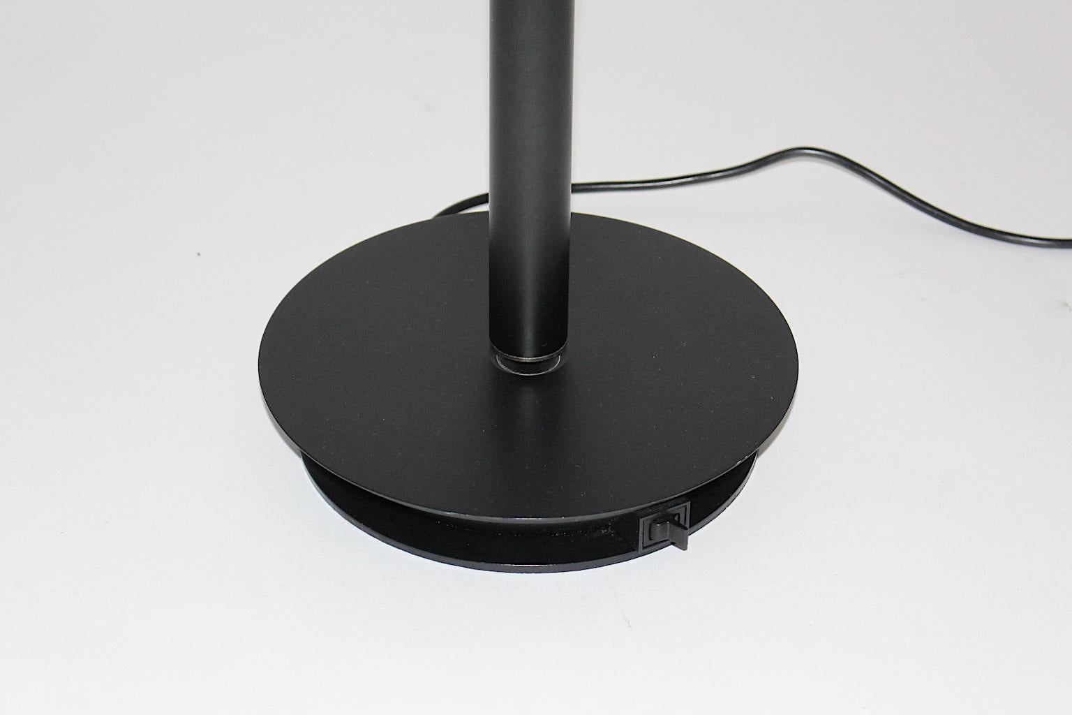 Postmodern Vintage Black Floor Lamp by Carlo Forcolini 1989 for Artemide Italy For Sale 4