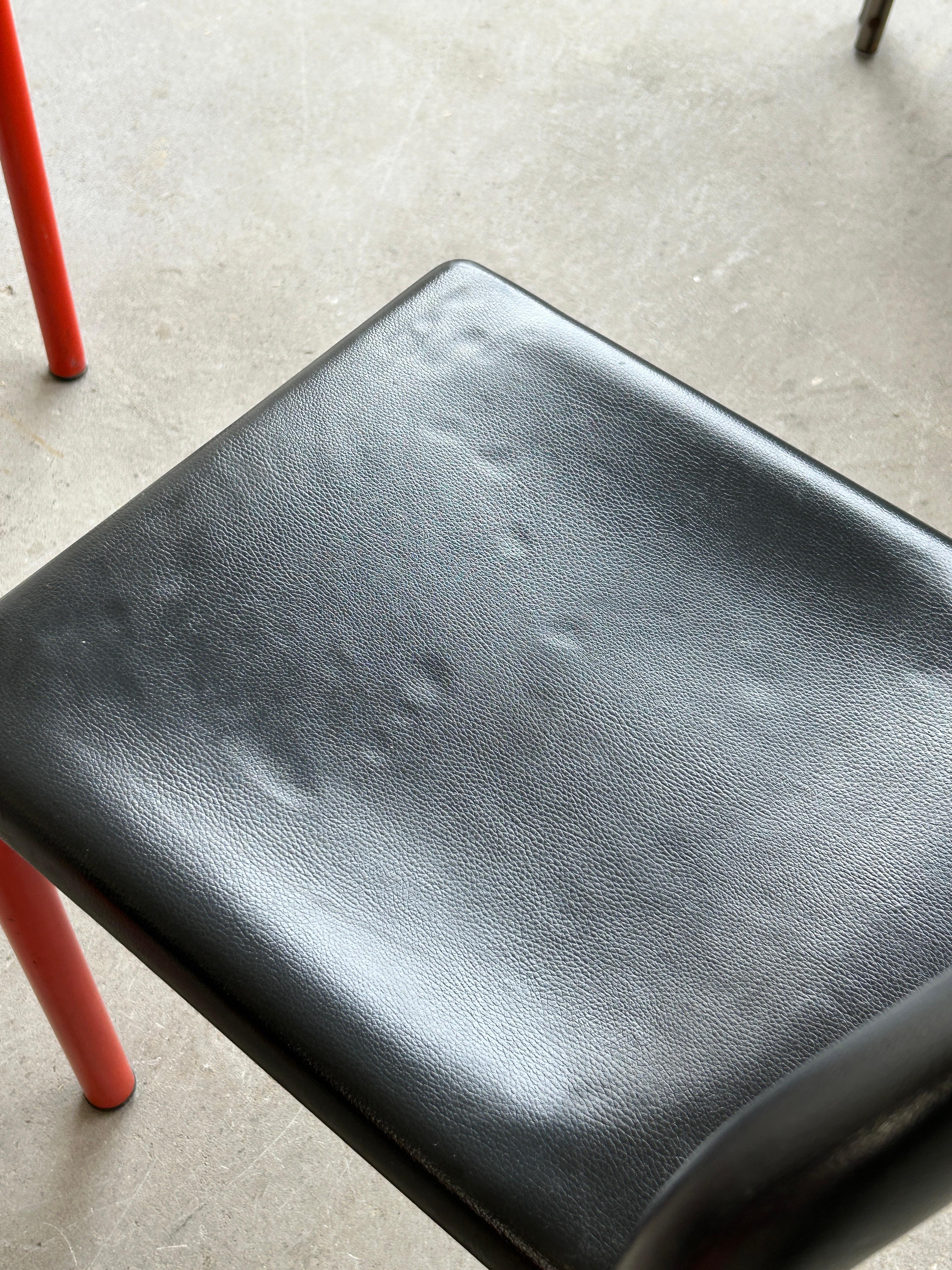 Postmodern Vintage Chairs in Style of Cassina 501 Göteborg Chairs Cassina, 1980s 5