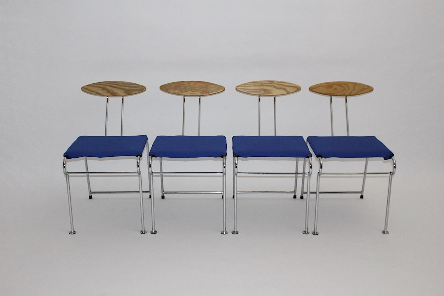 Postmodern Vintage Dining Room Set Massimo Iosa Ghini for Moroso c 1987 Italy In Good Condition For Sale In Vienna, AT