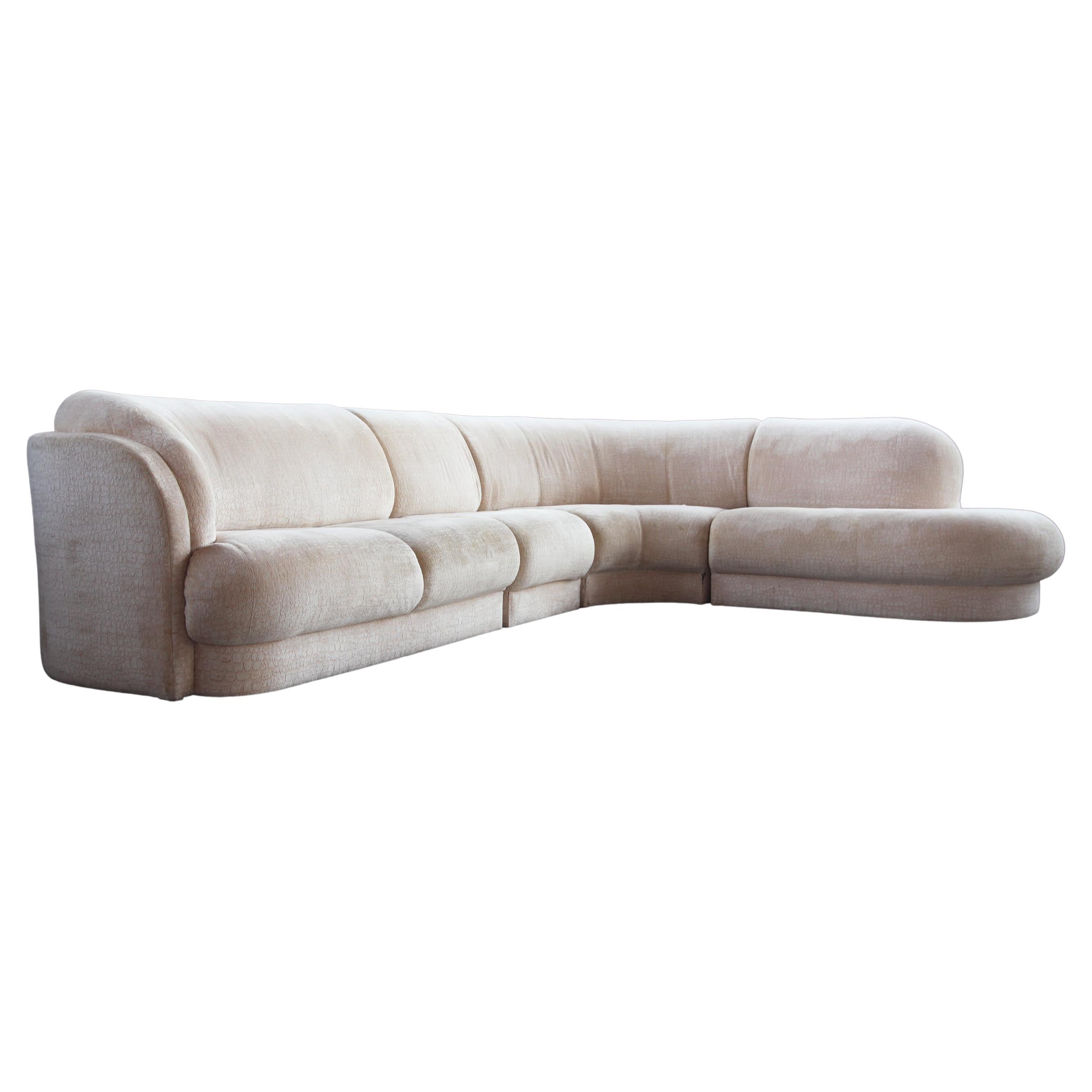 Postmodern Modular Sofa Sectional-- 4 Pcs