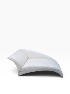 Postmodern Vladimir Kagan Marilyn Chaise Lounge Newly Reupholstered