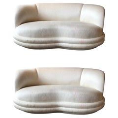 Postmodern Vladimir Kagan Style Loveseat, Only One Available