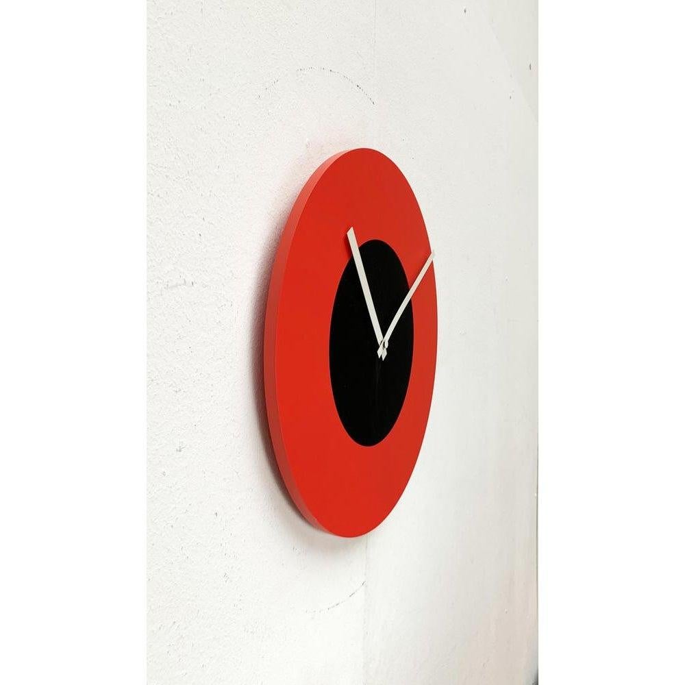 Horloge murale postmoderne, années 1980 en vente 4