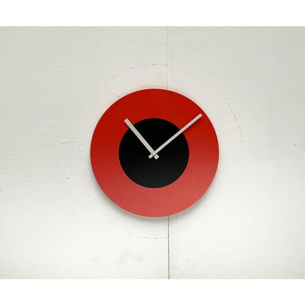Horloge murale postmoderne, années 1980 en vente 5
