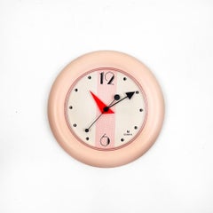 Postmodern wall clock, 1980's