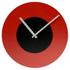 Horloge murale postmoderne, années 1980