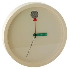 Postmodern Wall Clock by Shohei Mihara for Wakita