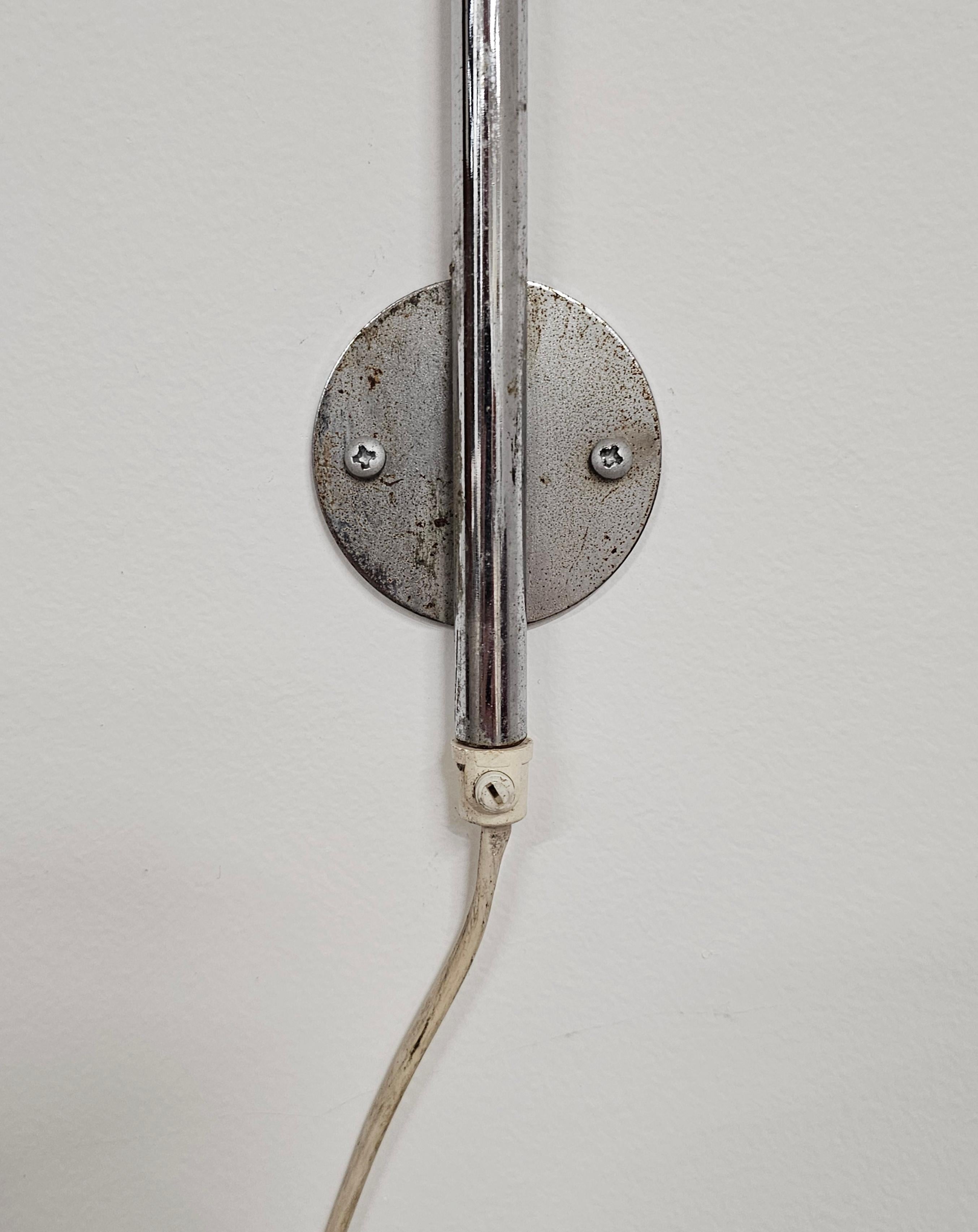 Postmoderne Wandleuchte „Zero“, entworfen von Lindau und Lindekrantz, Schweden 1980er Jahre (Ende des 20. Jahrhunderts) im Angebot