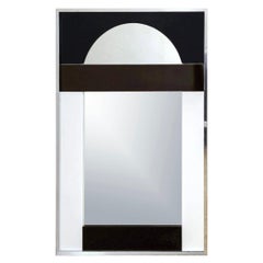 Postmodern Wall Mirror by Carvers' Guild 
