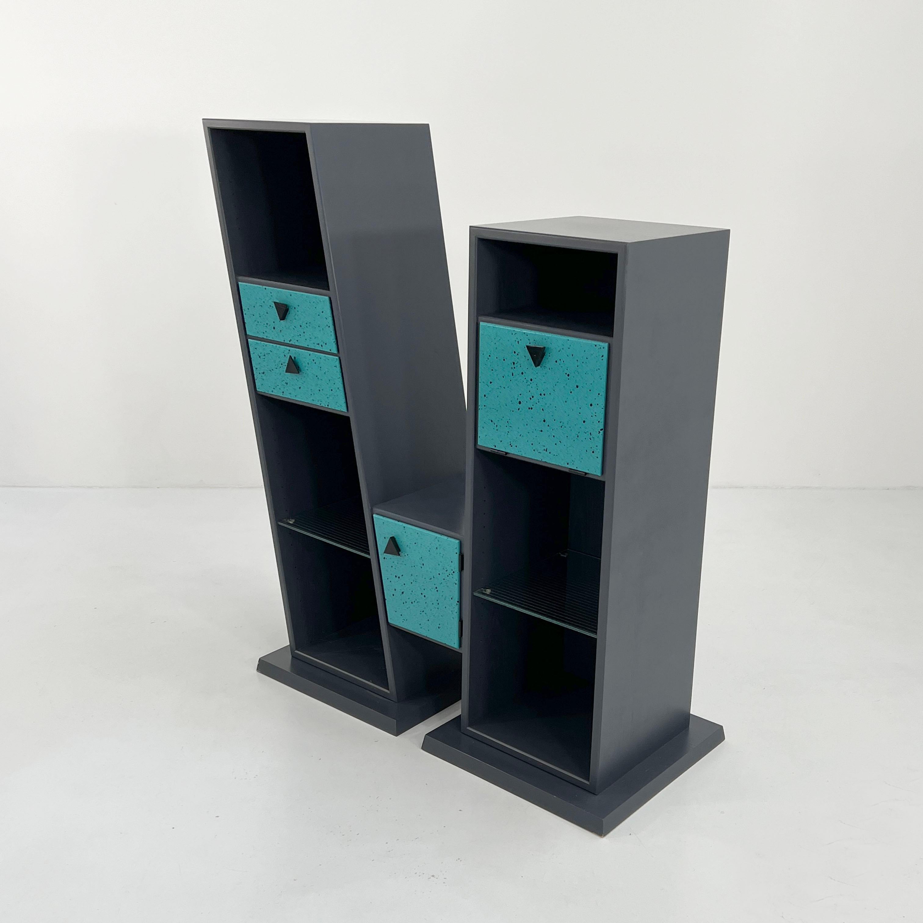 Postmodern Wall Unit, 1980s For Sale 4
