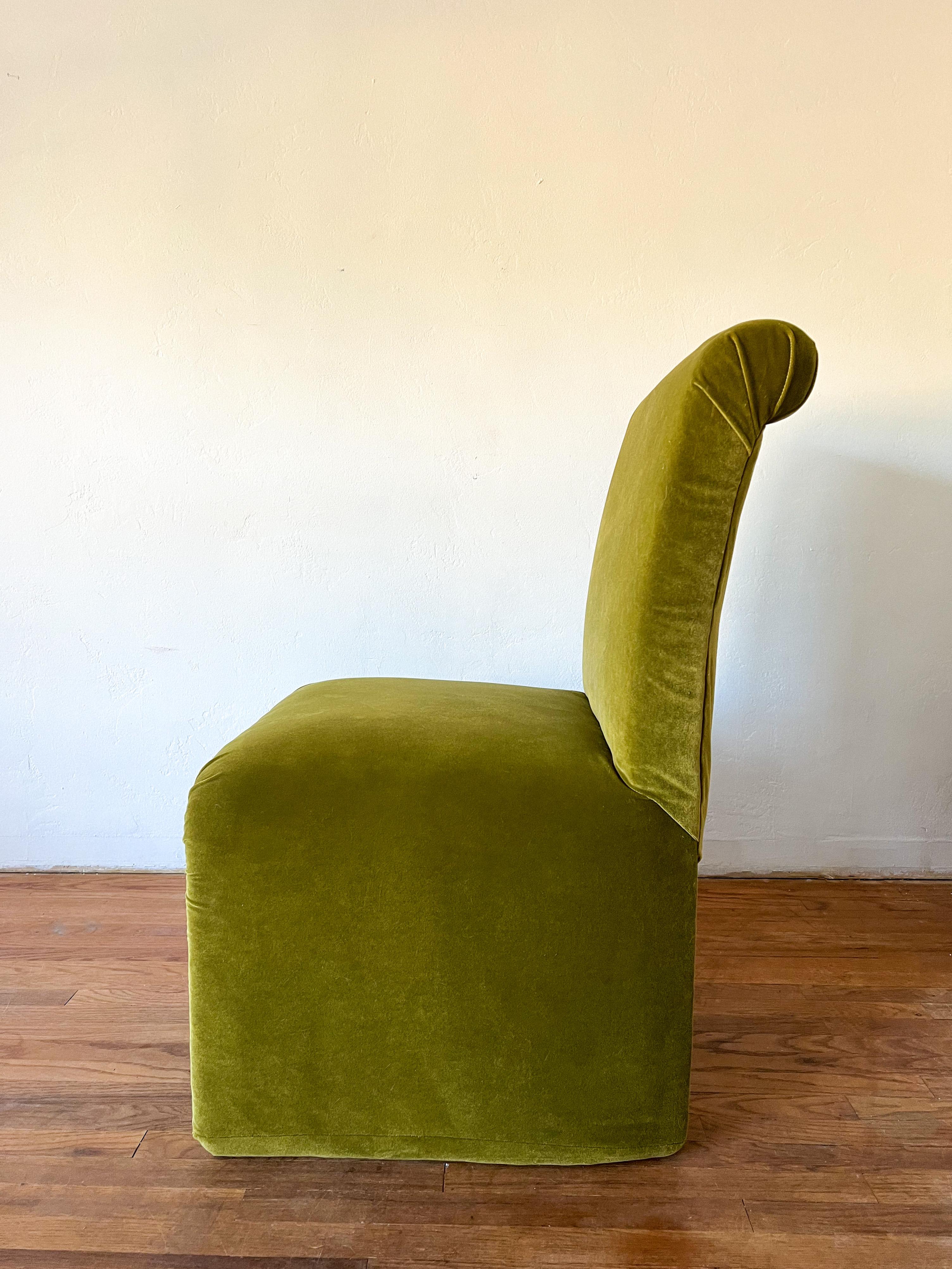 Post-Modern Postmodern Waterfall Lounge Chair in the Style of Karl Springer For Sale