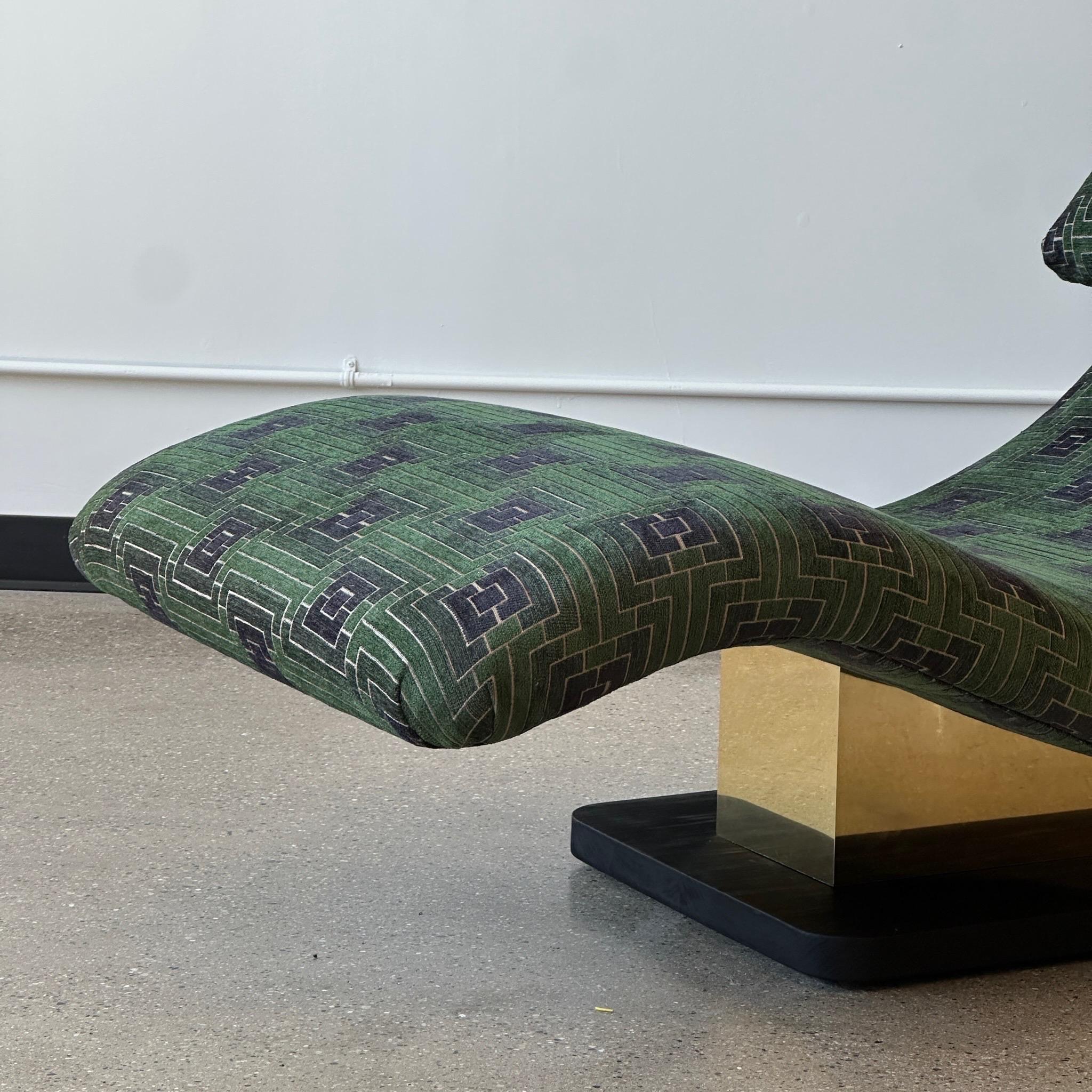 Chaise longue postmodern by Carson's Posmoderno en venta