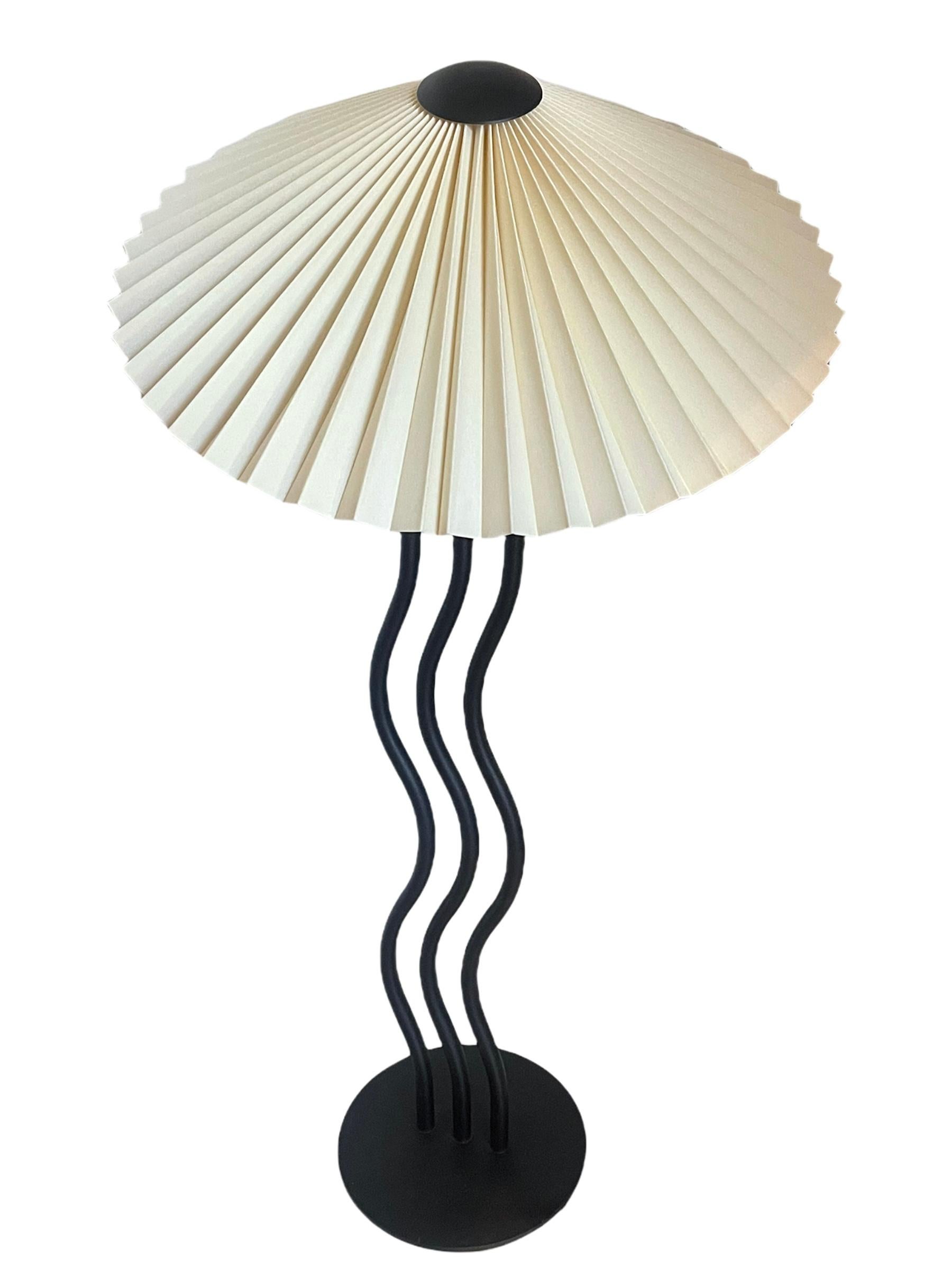 Postmodern Wave Lamps In Good Condition For Sale In Bastrop, TX