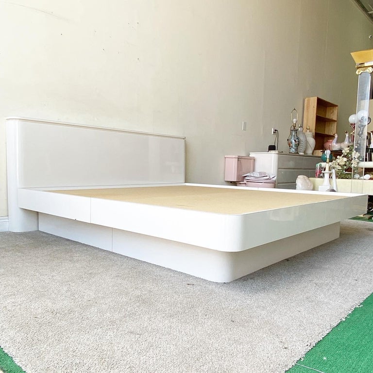 Post modern best sale bed frame