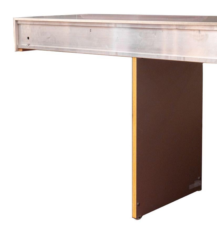 Escritorio Credenza Postmoderno Laminado Blanco 1