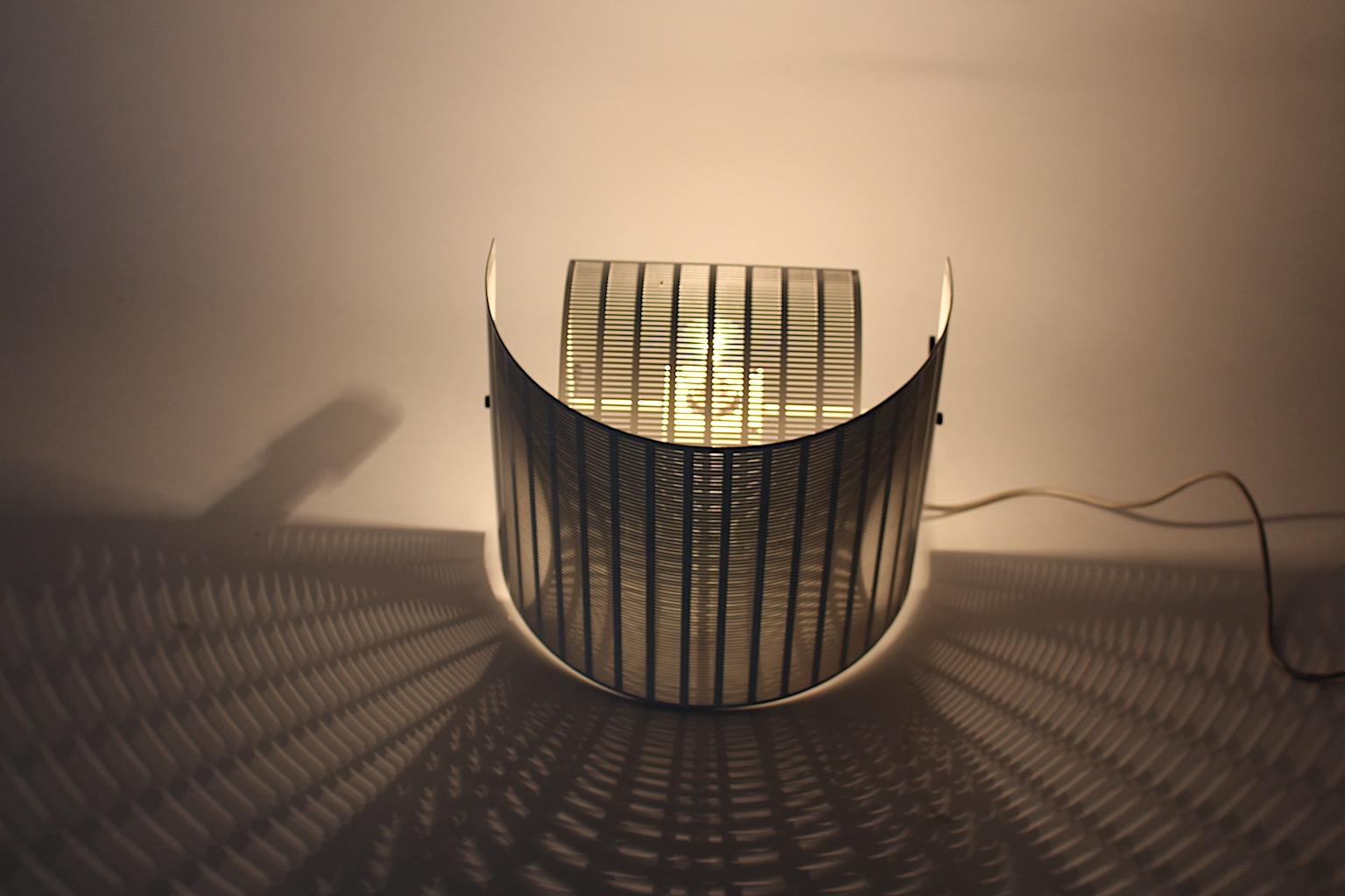 Postmodern White Vintage Sconce or Wall Light Shogun by Mario Botta, 1986 Italy For Sale 5