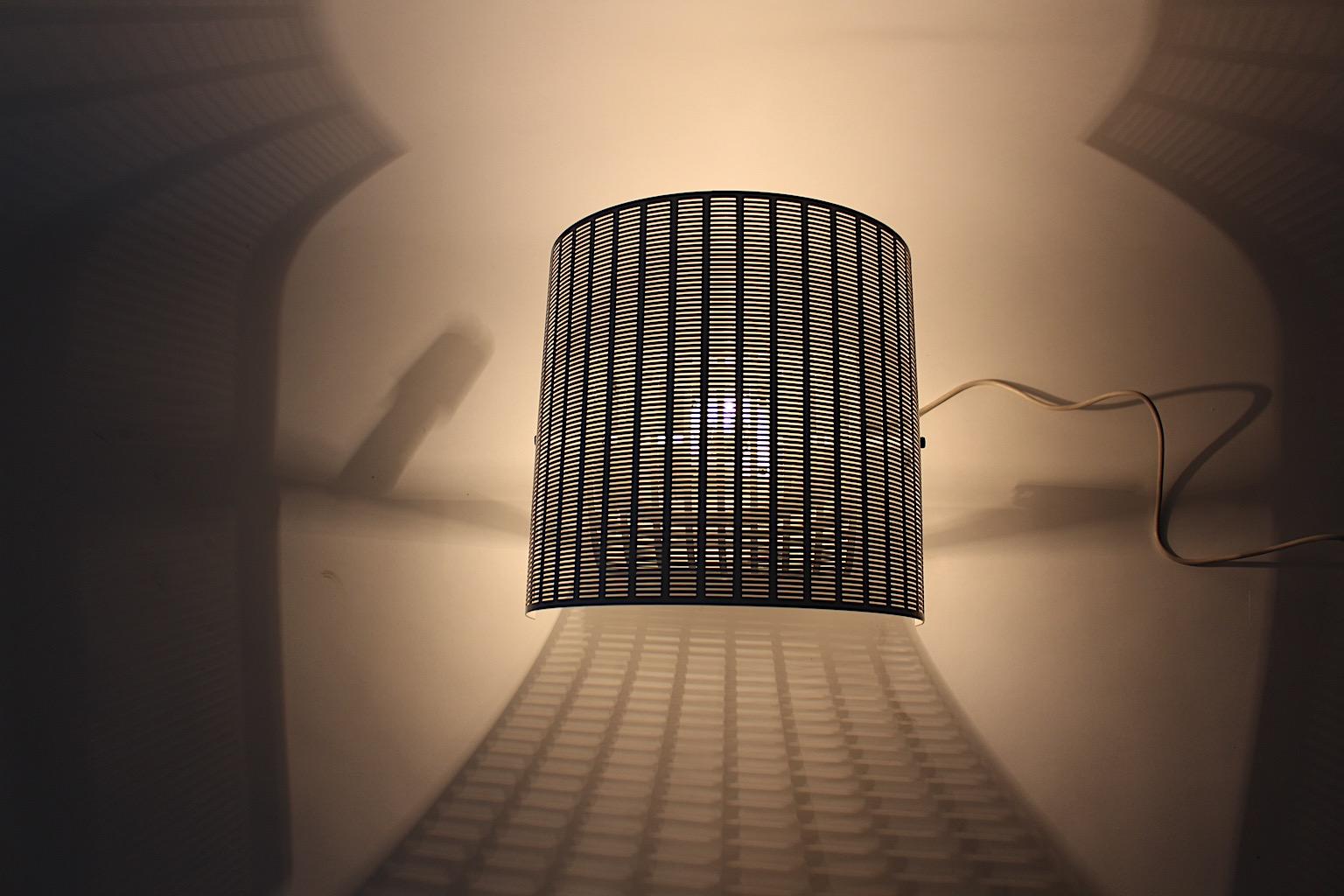 Postmodern White Vintage Sconce or Wall Light Shogun by Mario Botta, 1986 Italy For Sale 7