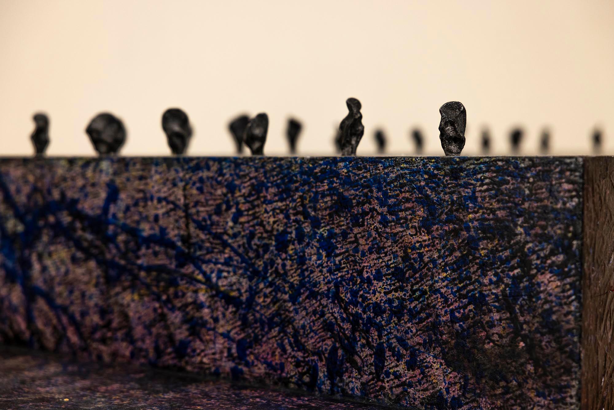 Postmoderner Schreibtisch von Bohuslav Horak für Anthologie Quartett, 1993 im Angebot 1