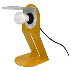 Postmodern Yellow Table Lamp, 1980s