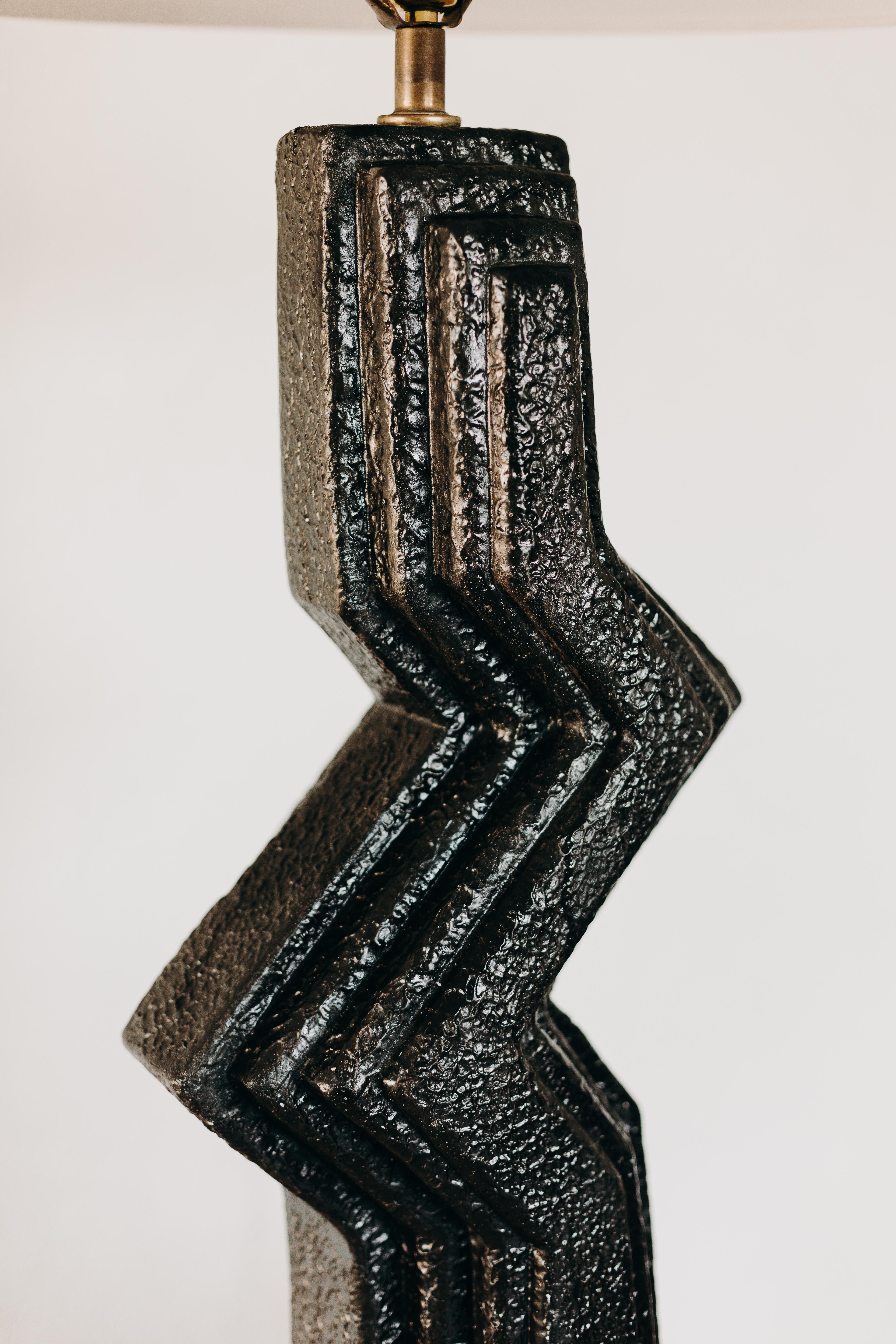 zig zag floor lamp