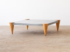 Postmodern Zinc Coffee Table by Conran c. 1980s