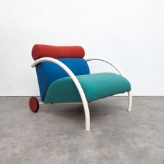 Sillón postmoderno Zyklus de Peter Maly para COR, años 80
