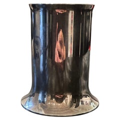 Pentola con pastello in metallo argentato stampato Christofle