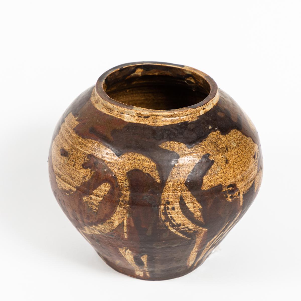 Glazed Early 20th Century Ceramic Pot