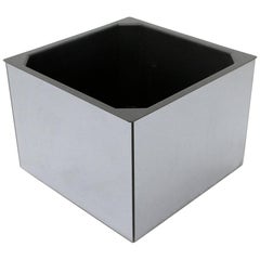 Pot Holder in Mirror by Cristal Art, 1980s