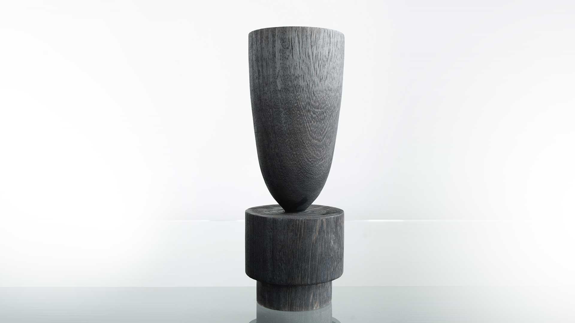 Modern Pot Vase Sculpted by Arno Declercq