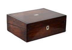 Portable  "Laptop" Desk with Storage Compartments and Inkwell