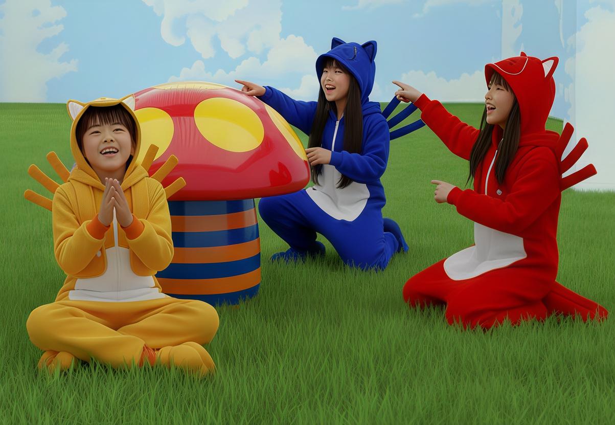 Brotes de Shiitake : Magia en miniatura desvelada - Sculpture de POTCHI MOOPP