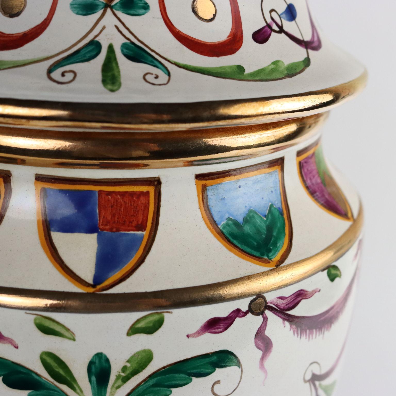 Ceramica Potiche Batignani Italia Metà '900 ca in vendita