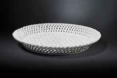 Potiche Palladio, Bassano White Ceramic, Italy