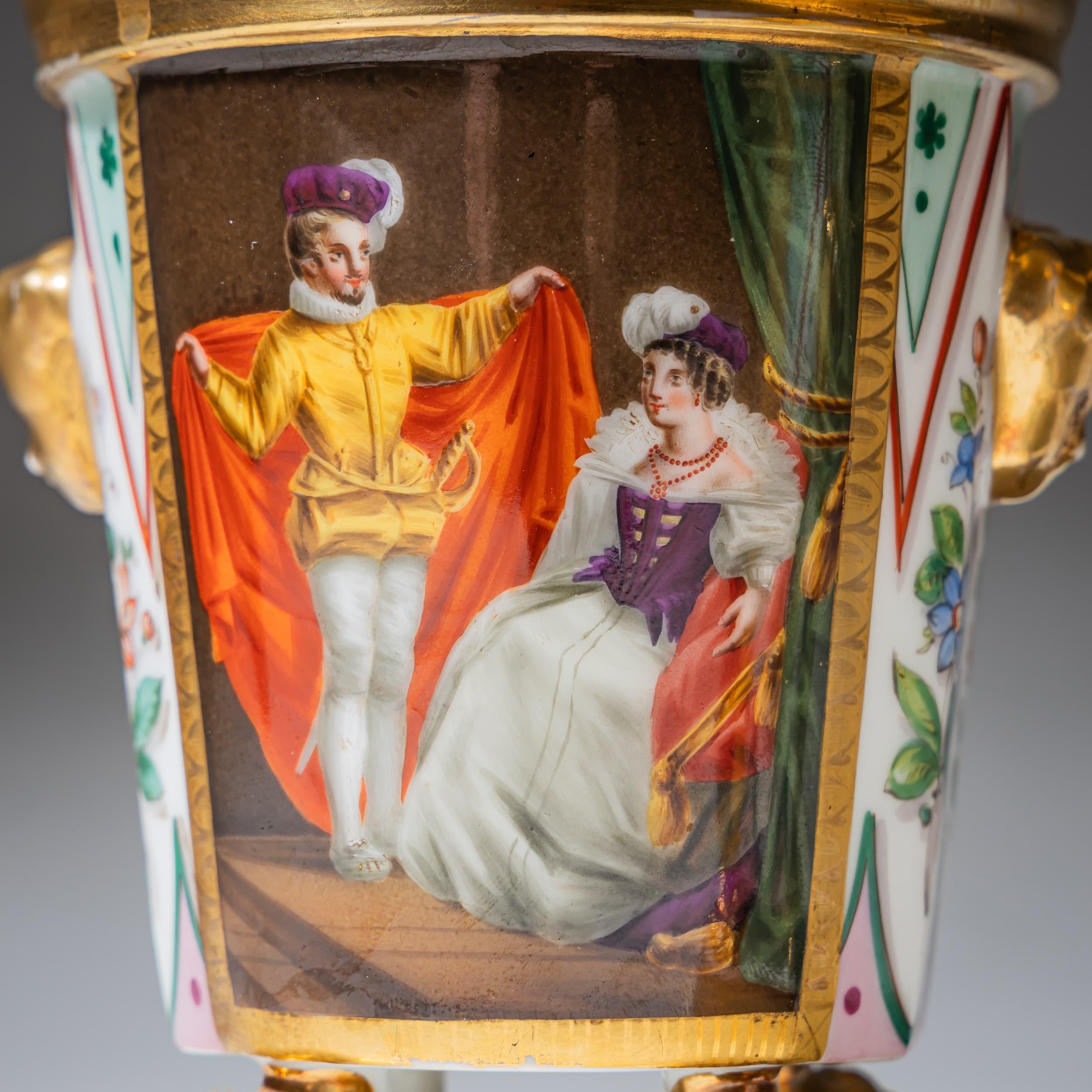 Potpourri Vases, Paris, Late 19th Century For Sale 4