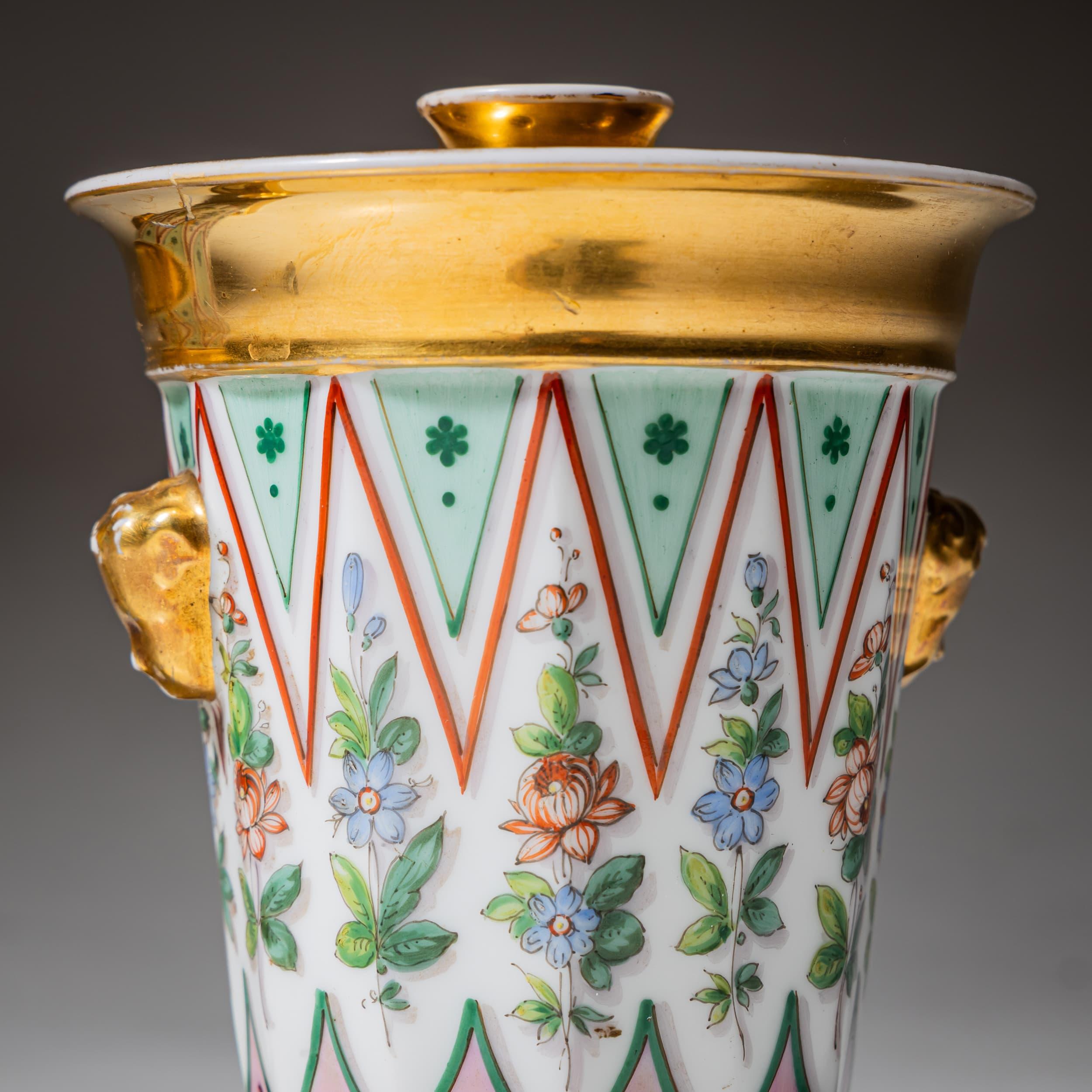 Late Victorian Potpourri Vases, Paris, Late 19th Century For Sale