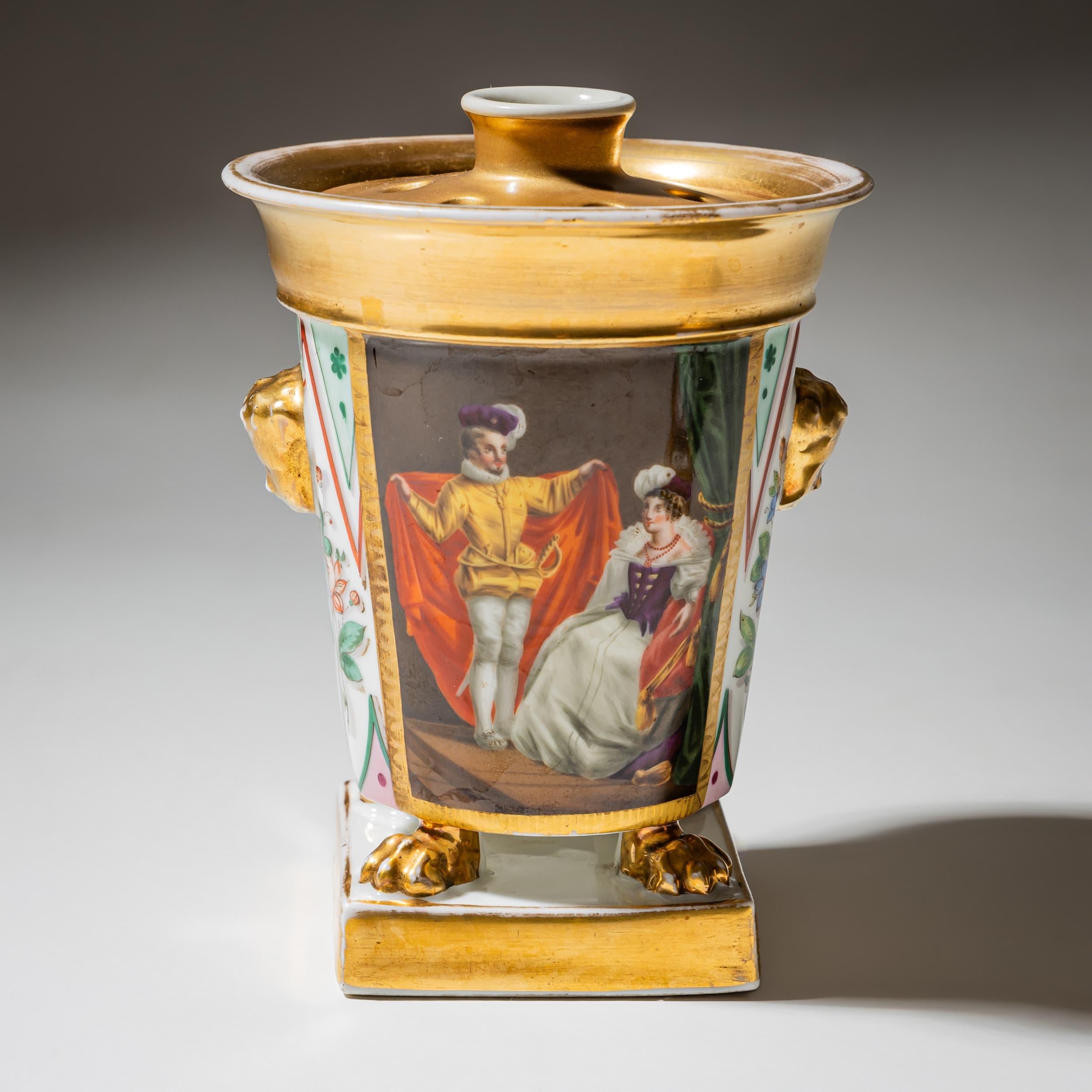 Potpourri Vases, Paris, Late 19th Century For Sale 1